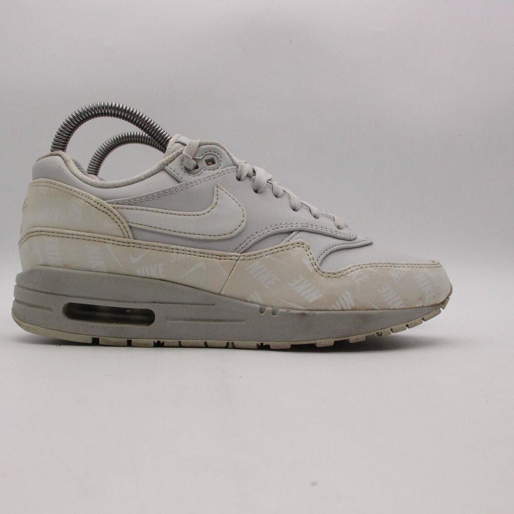 Nike Air Max 1 XL Pure Platinum Running Shoes Women's 7 Gray Reflective Sneaker